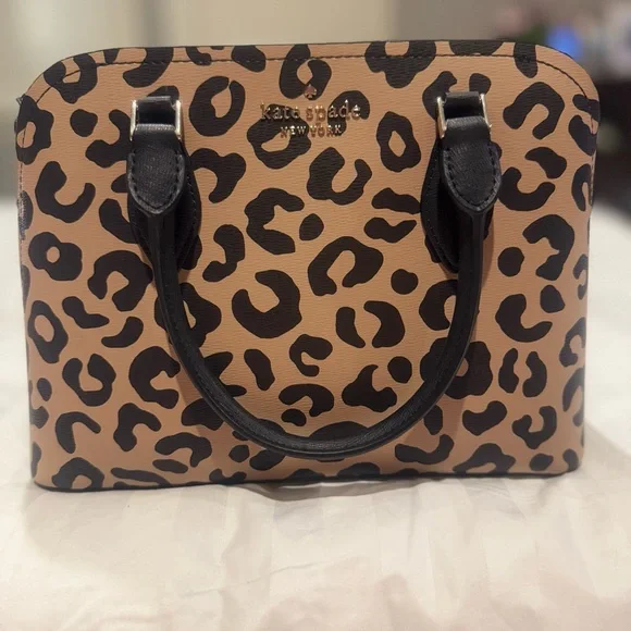 KATE SPADE LEOPARD BAG - Picture 1 of 9